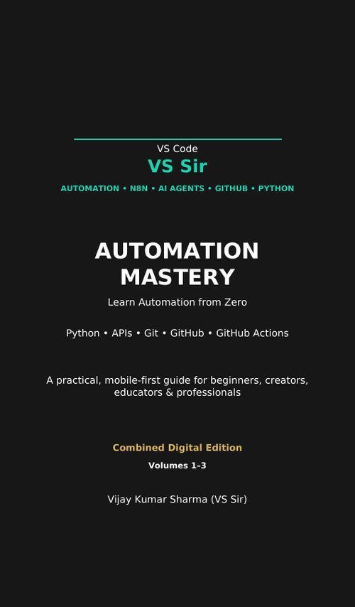 Automation Mastery cover