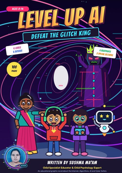 LEVEL UP AI comic cover
