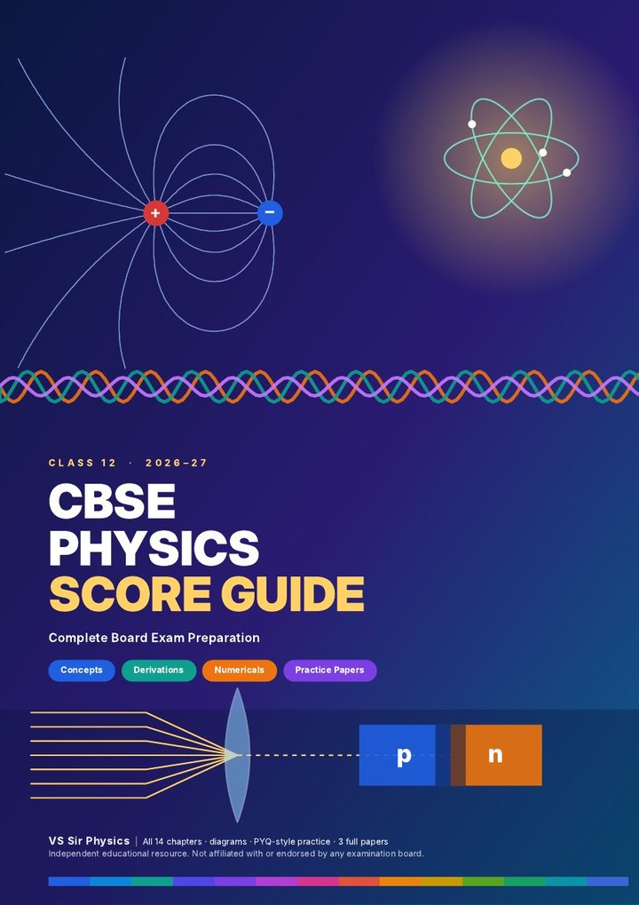 CBSE Physics Score Guide Class 12 cover