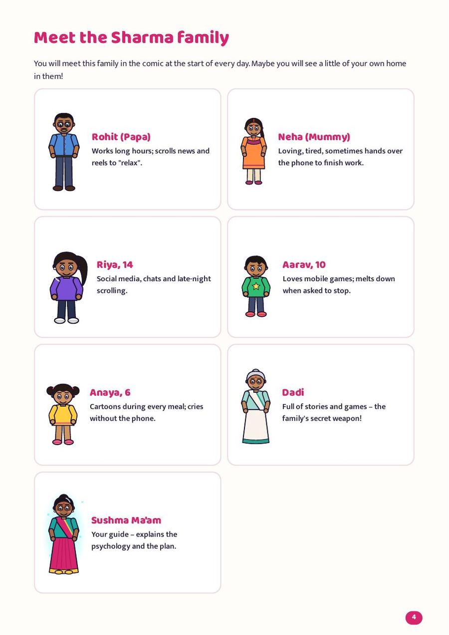 Meet the Sharma family